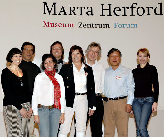 The distinguished 2009 judging panel for Interzum Festival.