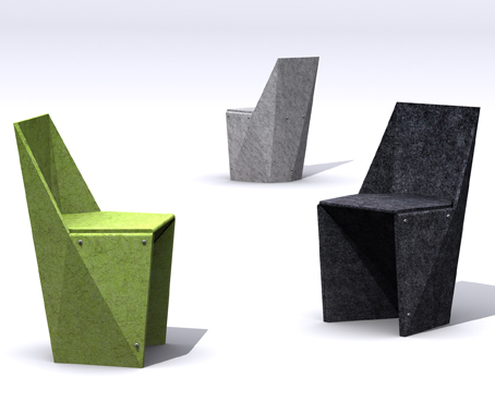 Crease Chair designed by Surya Graf