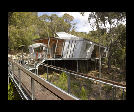Gurawa Indigenous Learning Centre at Brookvale TAFE completed in 2008 - photo by Brett Boardman