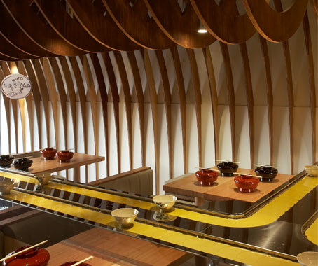 CAVE restaurant, Sydney, by Koichi Takada Architects.