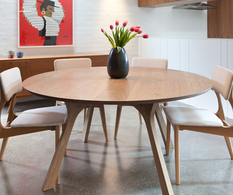 Lyssna Round Dining Table Indesignlive, Wooden Round Dining Tables Perth