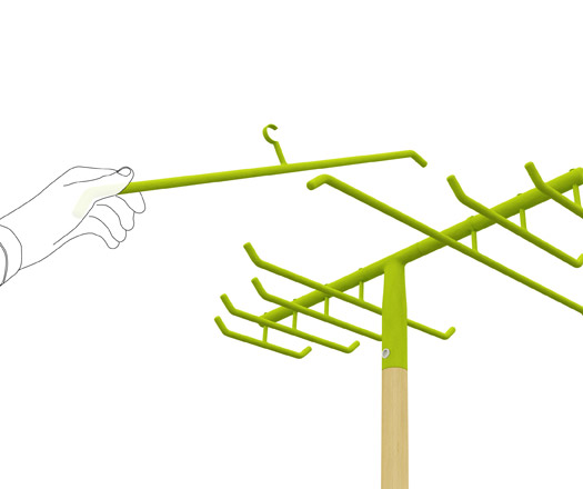 detachable antenna hanger