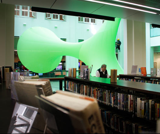 green void from library
