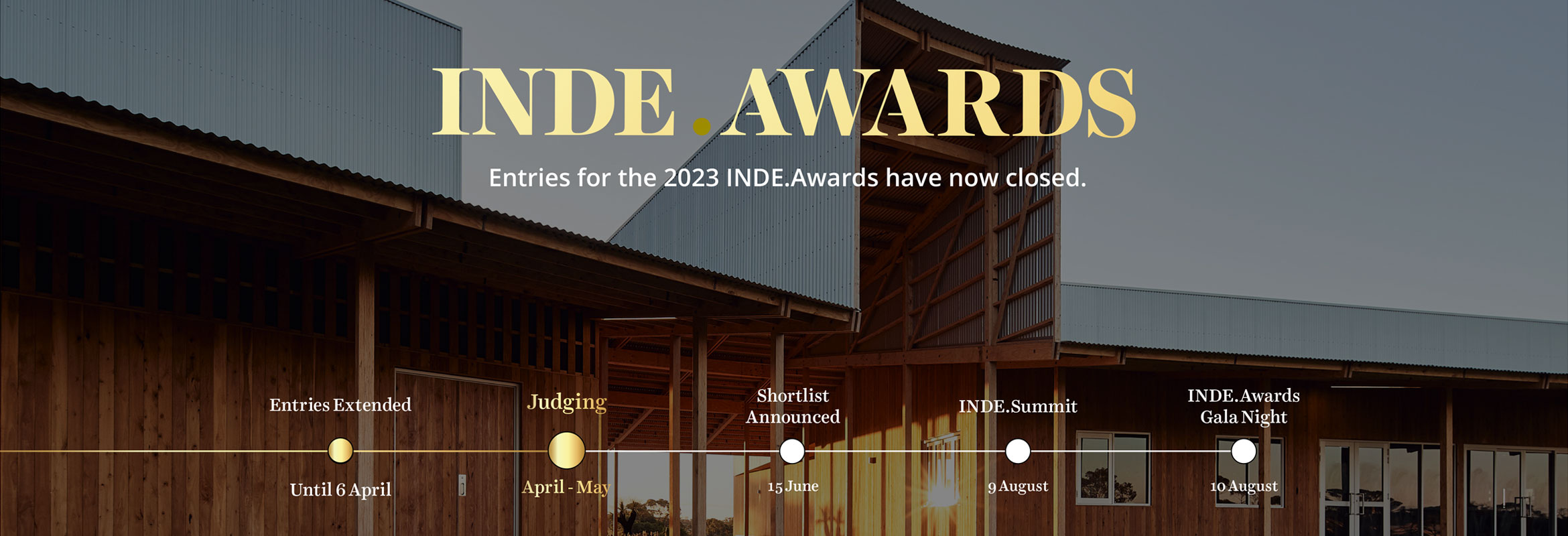 Entries for the 2023 INDE.Awards have now closed.