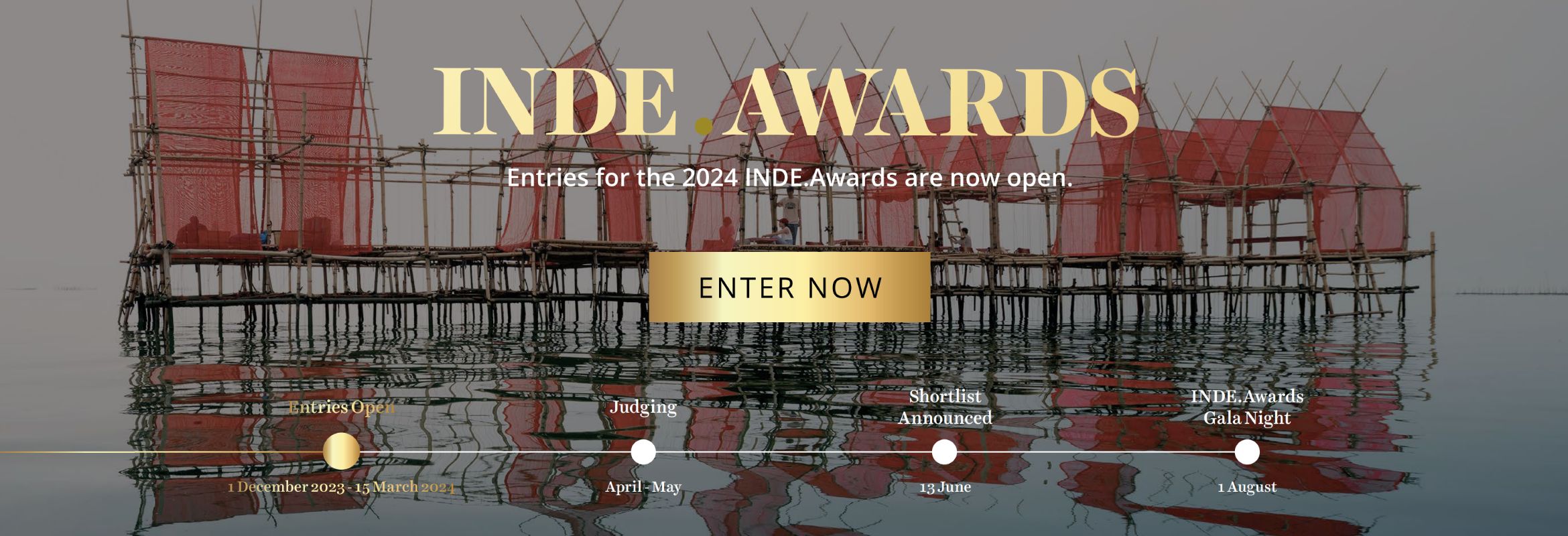 The 2024 INDE.Awards entries are now open.