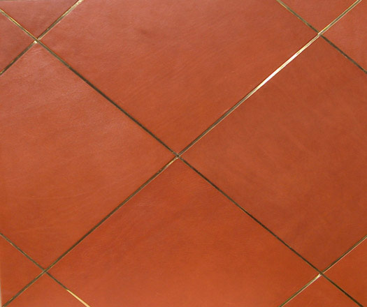 Leather floor and wall tiles