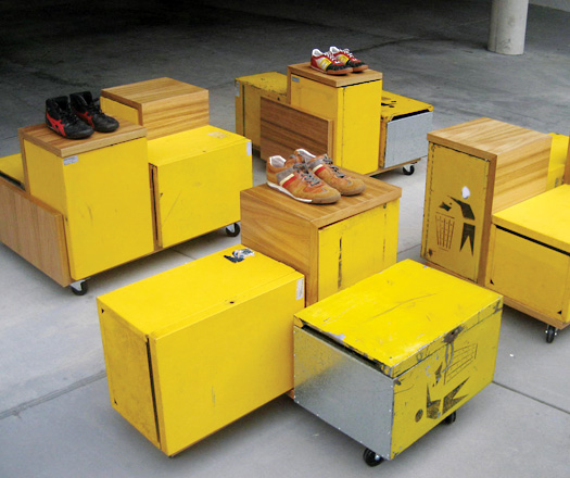 Bins and Shoes