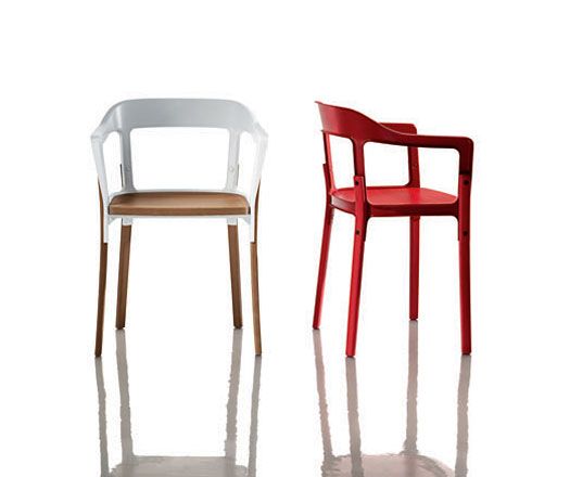 Steelwood Chair by Ronan and Erwan Bouroullec