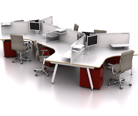Vie Desk-based furniture system