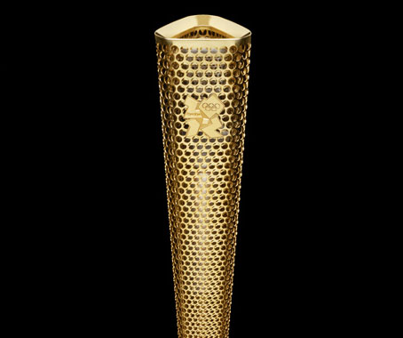 London 2012 Olympic Torch Revealed