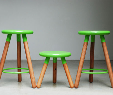 Milking It: Spun Stools and Tables