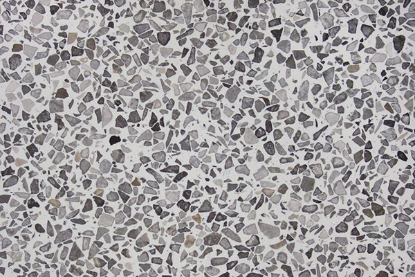 Create Stone Terrazzo Tile in Grey