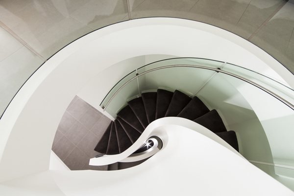 Bespoke Spiral Staircase by Webber Architects
