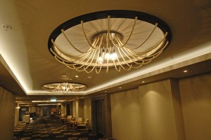 Satelight bespoke light fittings for Mon Komo Hotel, Queensland