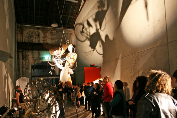 Carriageworks during the Underbelly Festival
