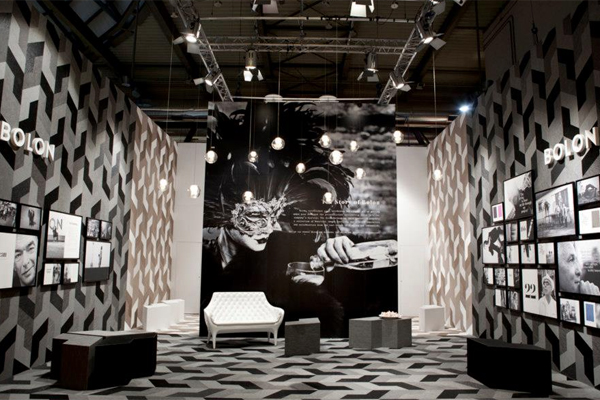 bolon milan stand indesign the wing