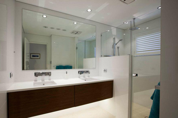 d900 brightgreen bathroom installation