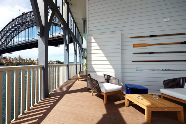 sebel pier one suite balcony west facing