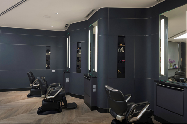OneSpace_Retail Design_BruneBlonde Hair Salon_Grand Hyatt HongKong_Indesign Hong Kong_Mens Styling Area