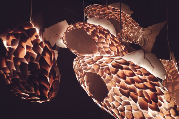 FRANK GEHRY’S FISH LAMPS