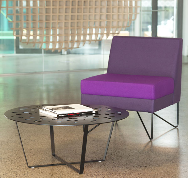 Escape-chair-without-arms---purple---random-metal-coffee-table