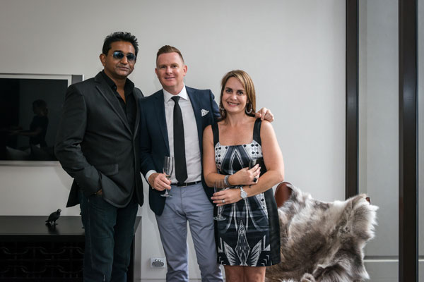 Porcelanosa Studio Opening night for the Penthouse Suite at the Eliza Building