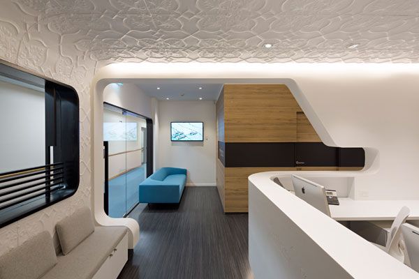 Corian Enables success of Plastic Surgery’s Architectural Feature
