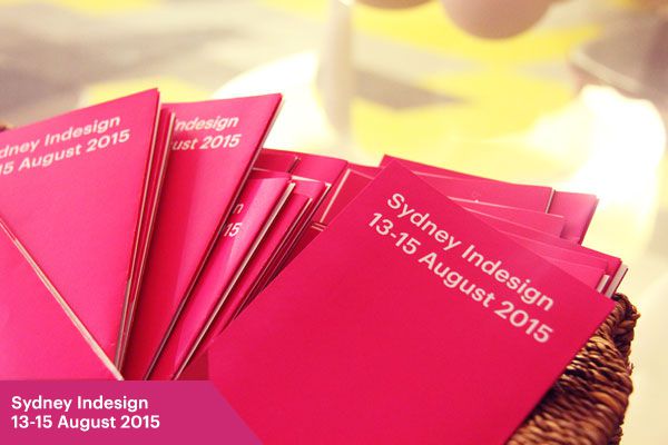 A brand new look for Sydney Indesign 2015
