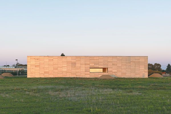 Why H2o Architects chose Red cedar for the Horsham Genebank