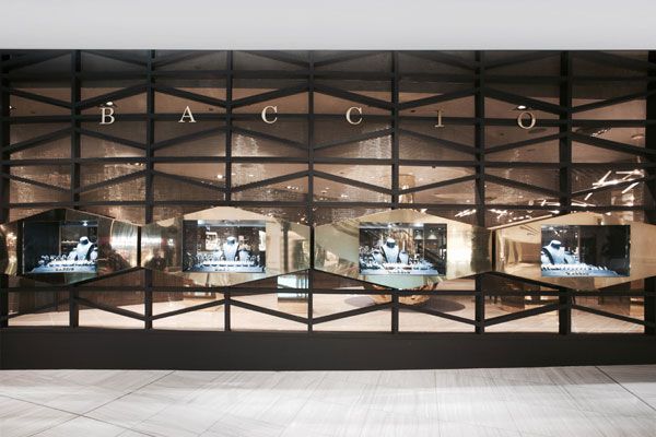 The design of this Jewellery Store is a work of art in itself