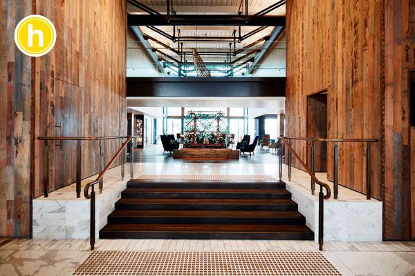 Wharf Timber and Aged Bronze – Pier One Hotel’s Revamp