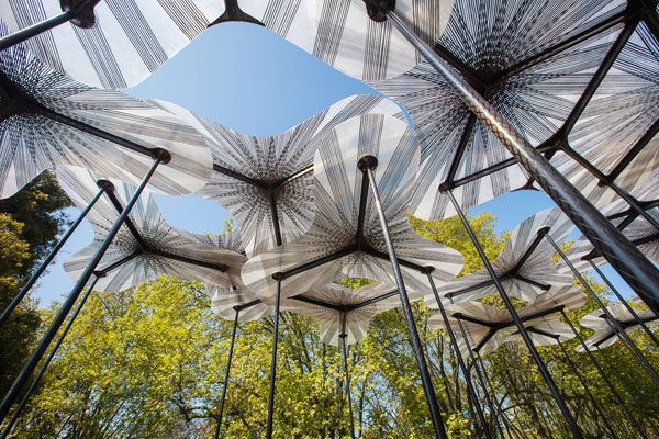 Amanda Levete’s Forest Canopy-Inspired MPavilion unveiled