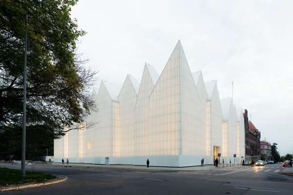 Szczecin Philharmonic Hall stands as an impressive display of architecture
