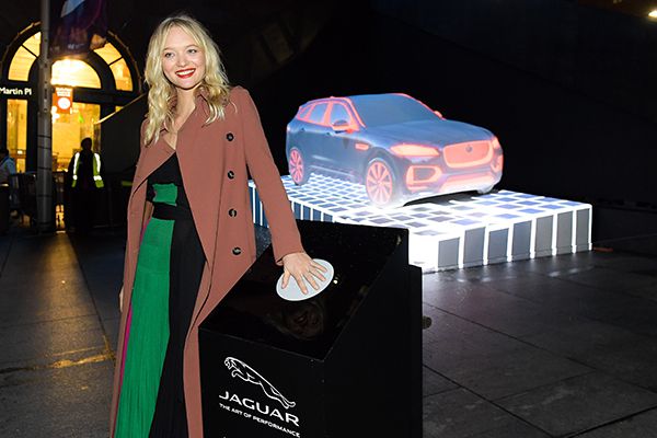 Jaguar Lights Up Martin Place With The F-Pace