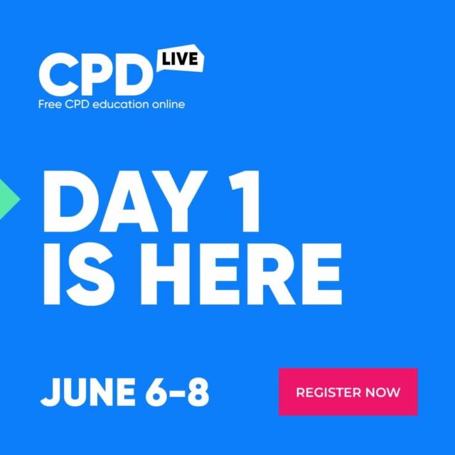 Day 1 of CPD Live is here!

 It's not too late to register now and earn up to 5 CPD points today. 

Head to cpdlive.com.au/ to register!

#CPDLive

@autexacoustics
@shadefactor
@ahec_anz 
@ahec_sea 
@csrgyprock
@geberit_group
@geberit_au