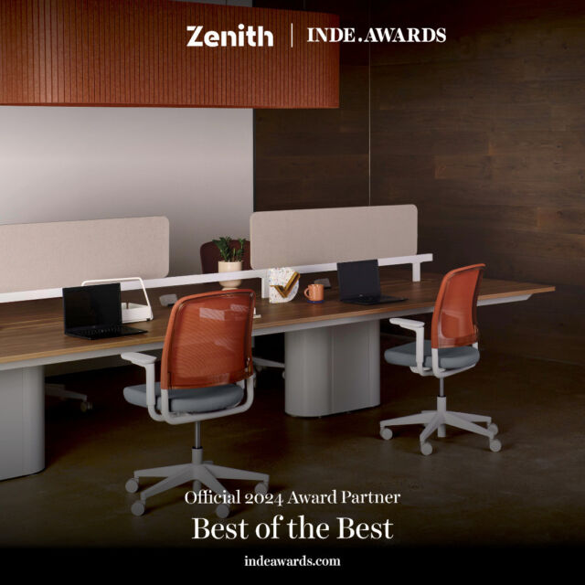 🌟Exciting News! Zenith has joined the 2024 INDE.Awards as the Platinum Partner and Category Partner for "Best of the Best"! 🏆✨

We're thrilled to collaborate with @zenithinteriors_ whose passion for creating modern workspaces that inspire, motivate, and build a sense of community align perfectly with INDE.Awards. Discover how Zenith bring values and culture to life.

Entries are now open for the INDE.Awards. To find out more about entering your people, products or projects head to indeawards.com and enter before the 14 March 2024.

#ZenithInteriors #INDEAwards #DesignExcellence #BestOfTheBest #CorporateDesign
