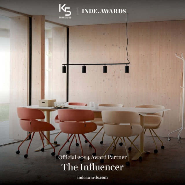 Breaking News! ✨@kfivefurniture has officially joined forces with the 2024 INDE.Awards as the category partner for "The Influencer"! 🌐🏆Embrace the power of design and influence as K5's creativity merges with the essence of this category. 🤝 Explore the magic and prepare to be inspired by this year’s contenders. 

Entries are open now for the 2024 INDE.Awards. To find out more about entering your people, products or projects head to indeawards.com and complete your entry by 4 April 2024. 

#K5Designs #InfluenceElevated #INDEAwards2024 #kfivefurniture